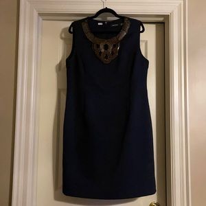 Ellen Tracy Navy Blue Size 16